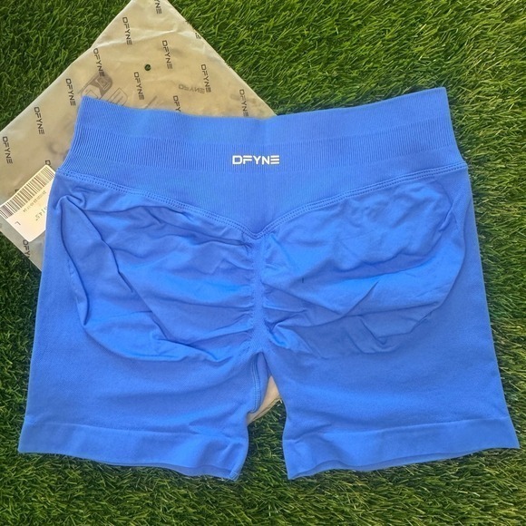 Dfyne Pants - Dfyne impact shorts 4.5" electric blue large